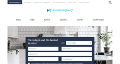 Desktop Screenshot of husmanhagberg.se